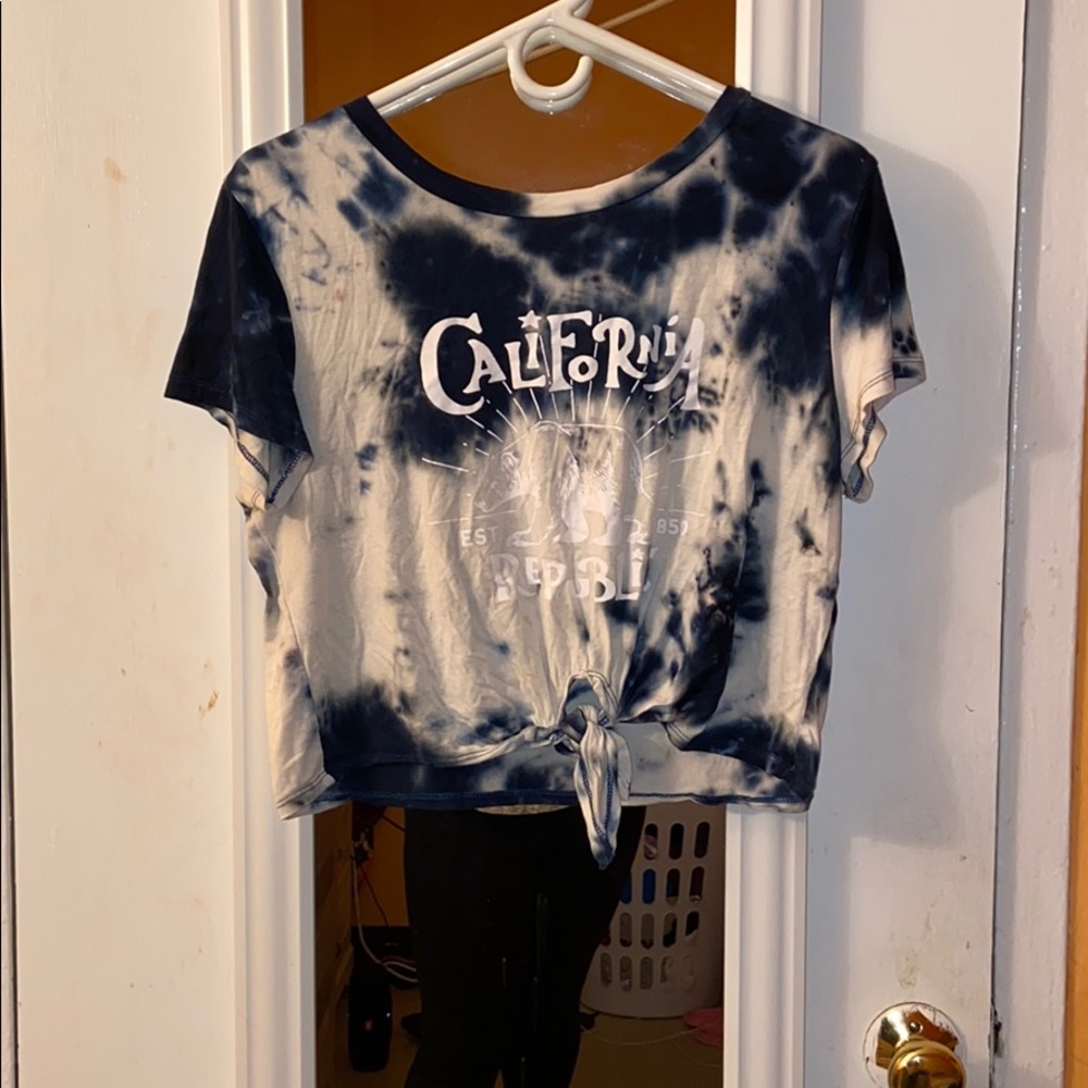 CALIFONIA REPUBLIC cropped top.